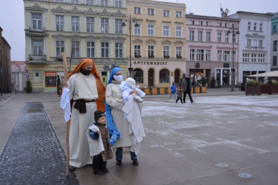 Sesja zdjęciowa Trzech Króli i Świętej Rodziny